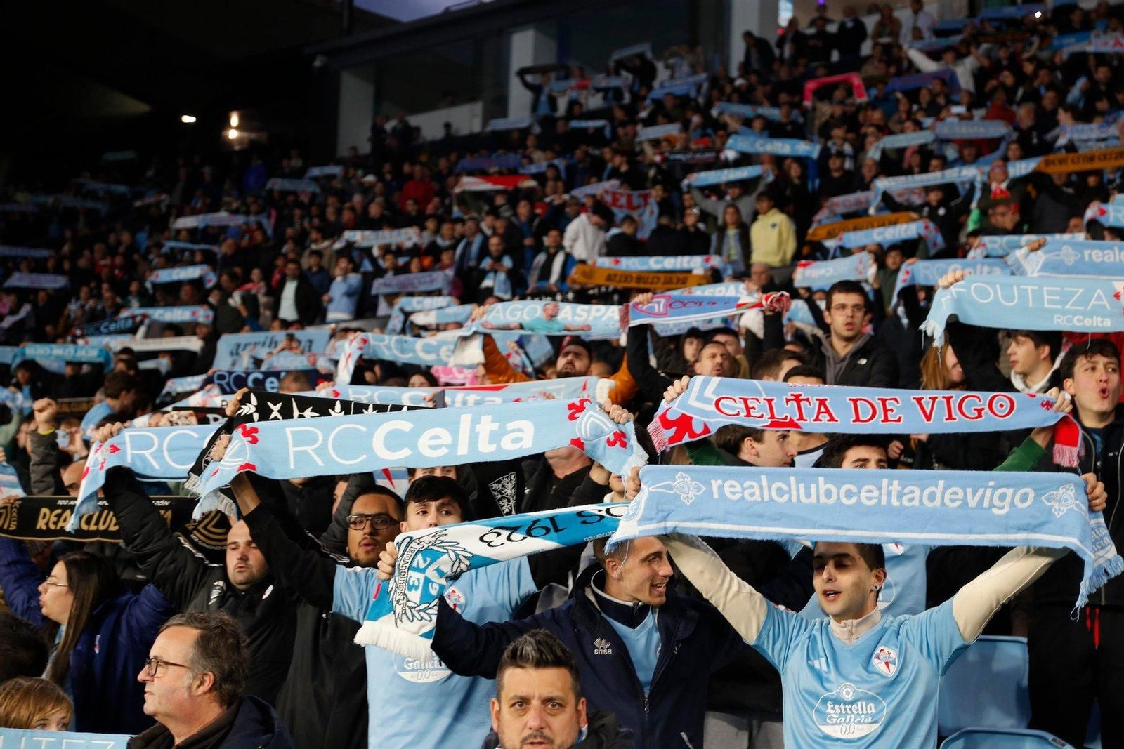 La afición del Celta.