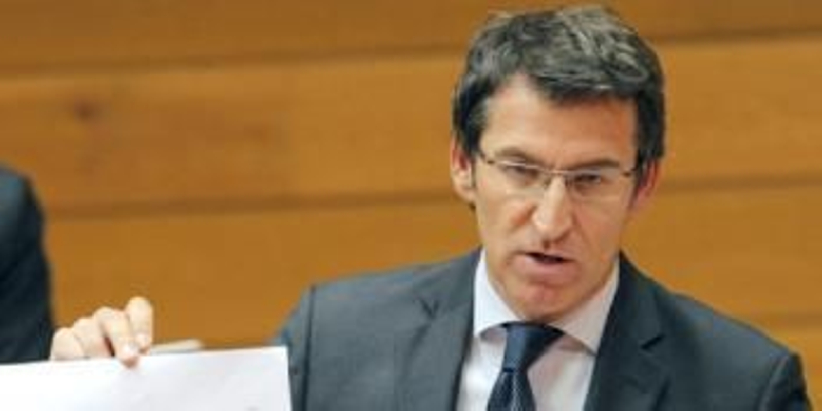 El presidente de la Xunta de Galicia y candidato a la reelección, Alberto Núñez Feijóo