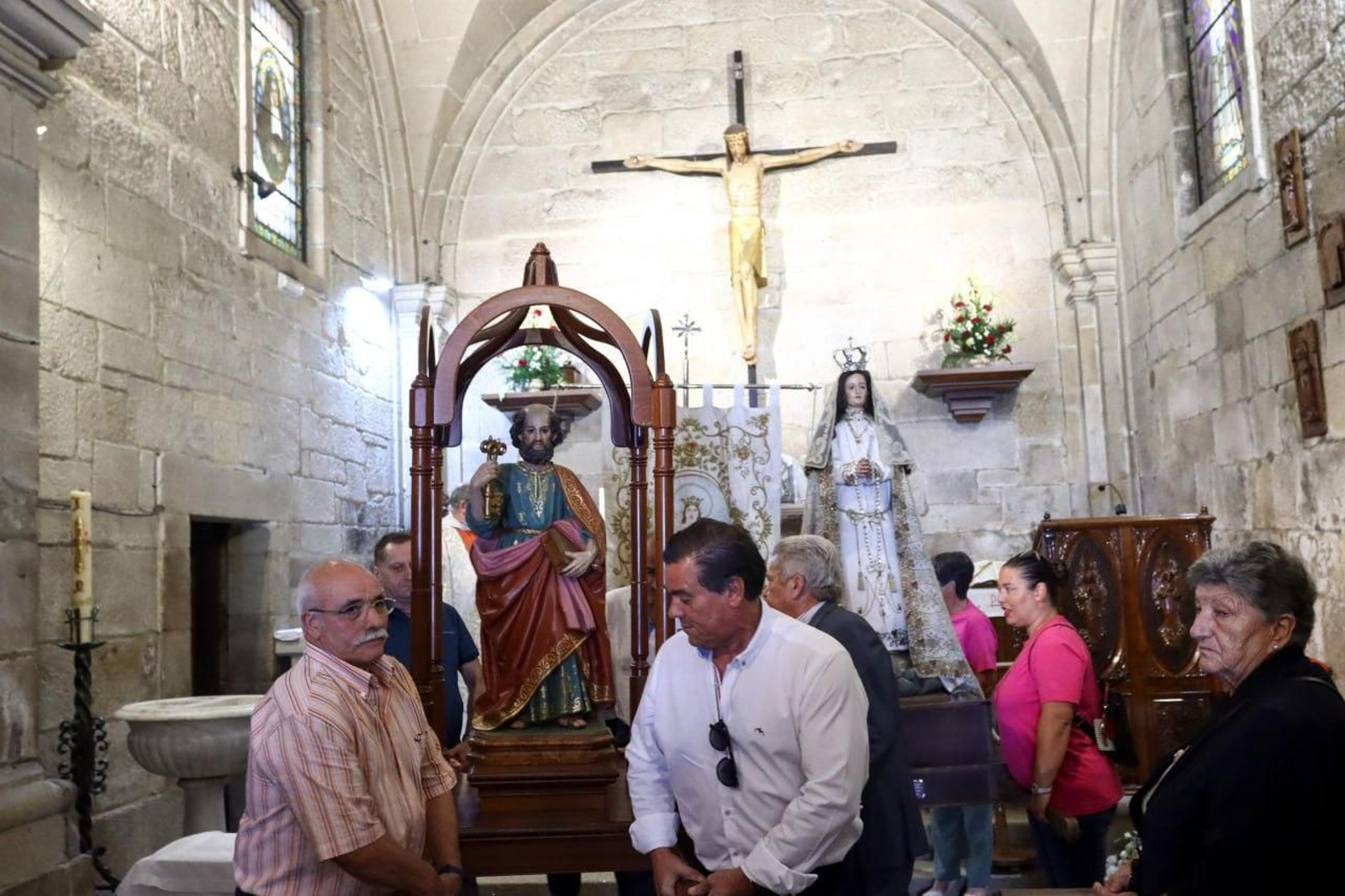 Procesión en Matamá. // Jorge Santomé