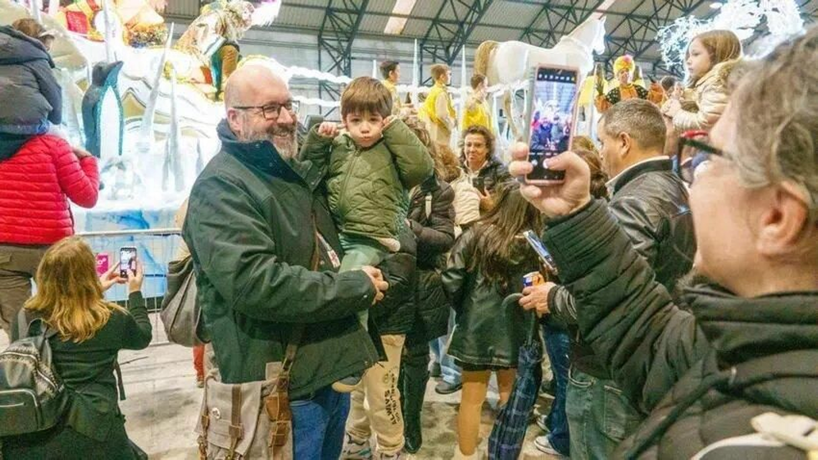 Galería | La Cabalgata de Reyes de Vigo en el Ifevi