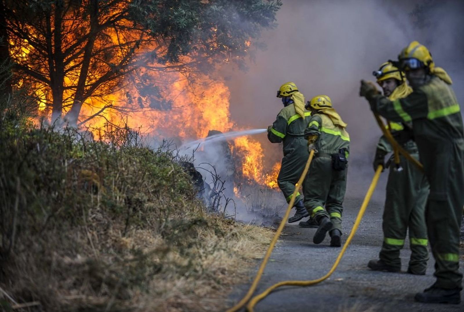 En el incendio del 2010 murieron dos brigadistas.