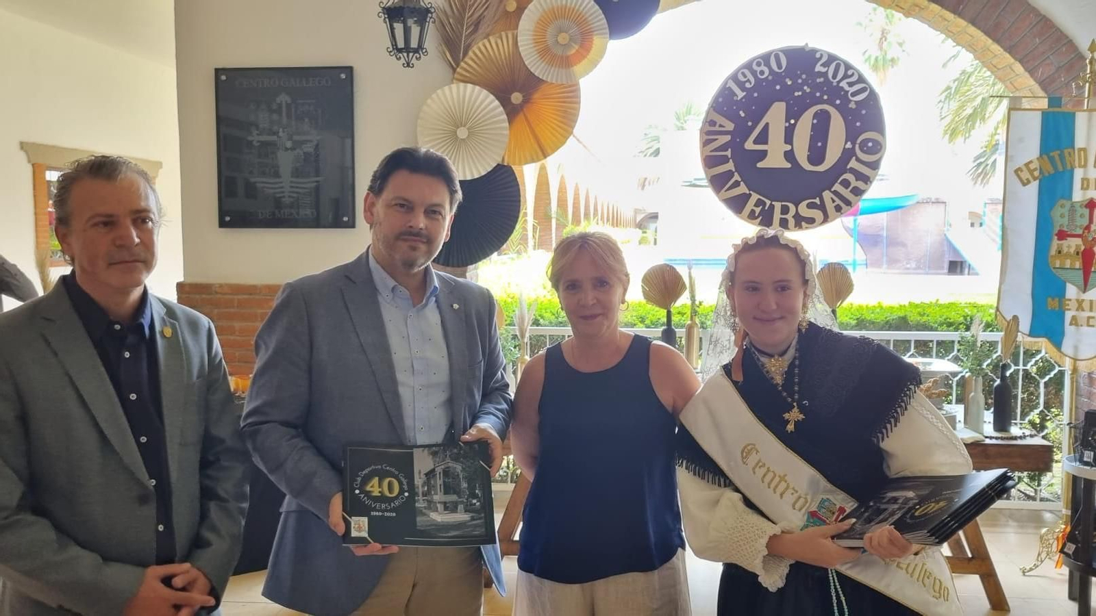 Miranda en el Centro Gallego de México web