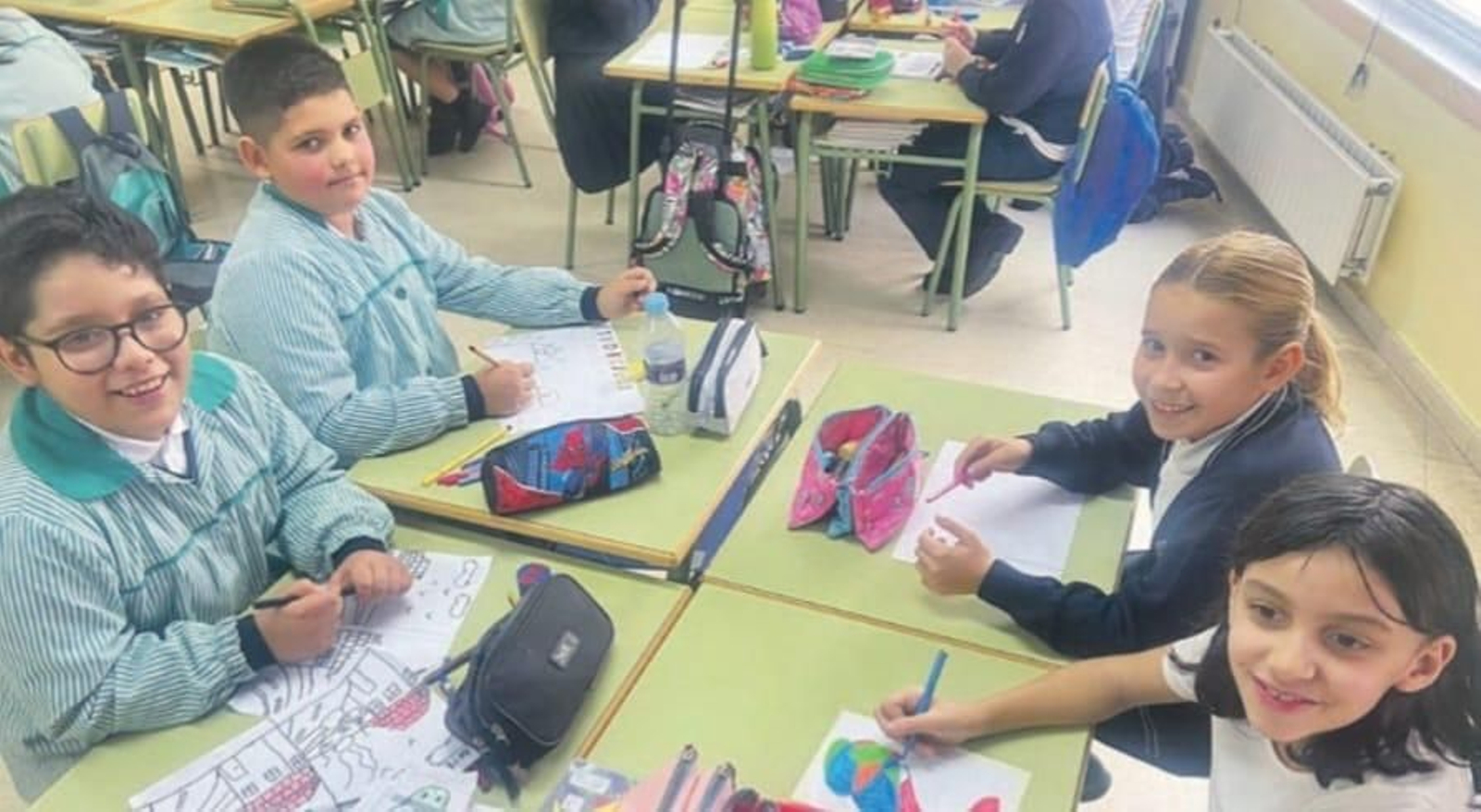 Alumnos del CPR Mercantil.