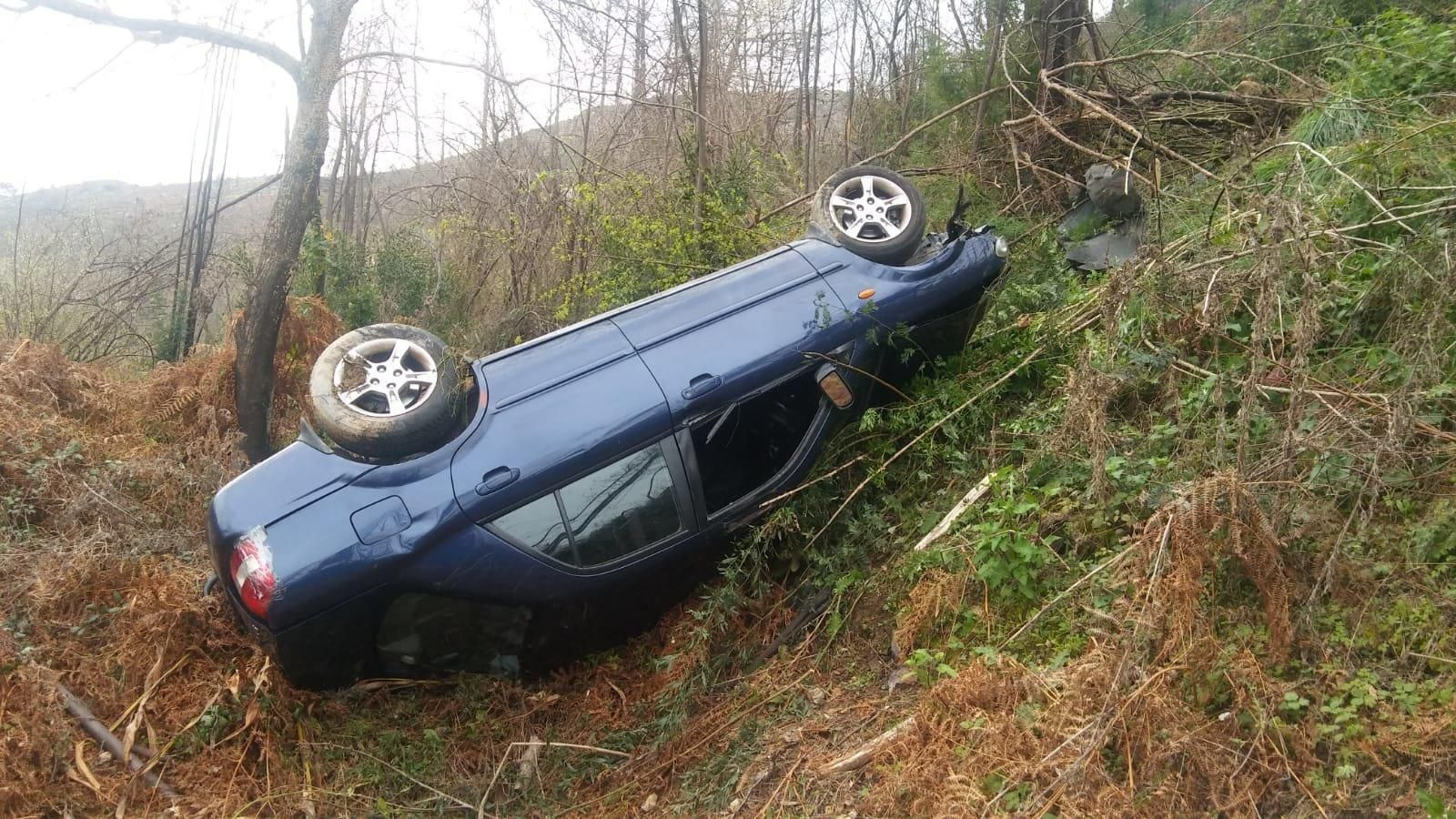 Estado en el que quedo el vehiculo