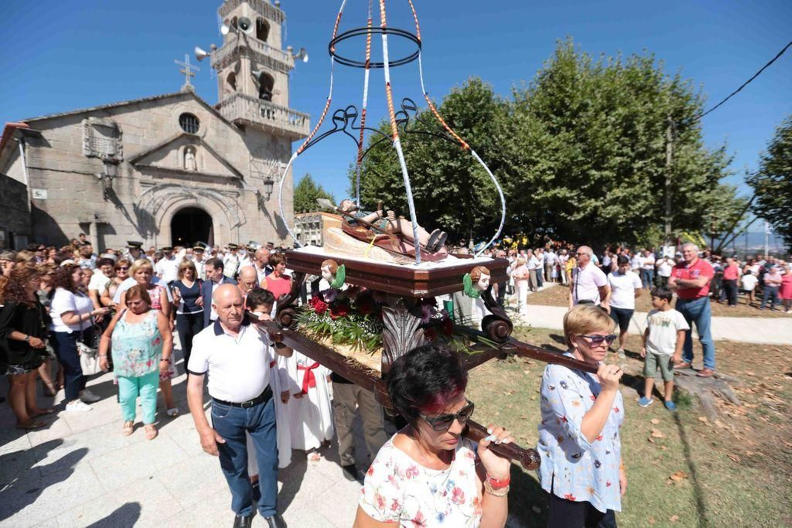 San Campio no saldrá en procesión este año.
