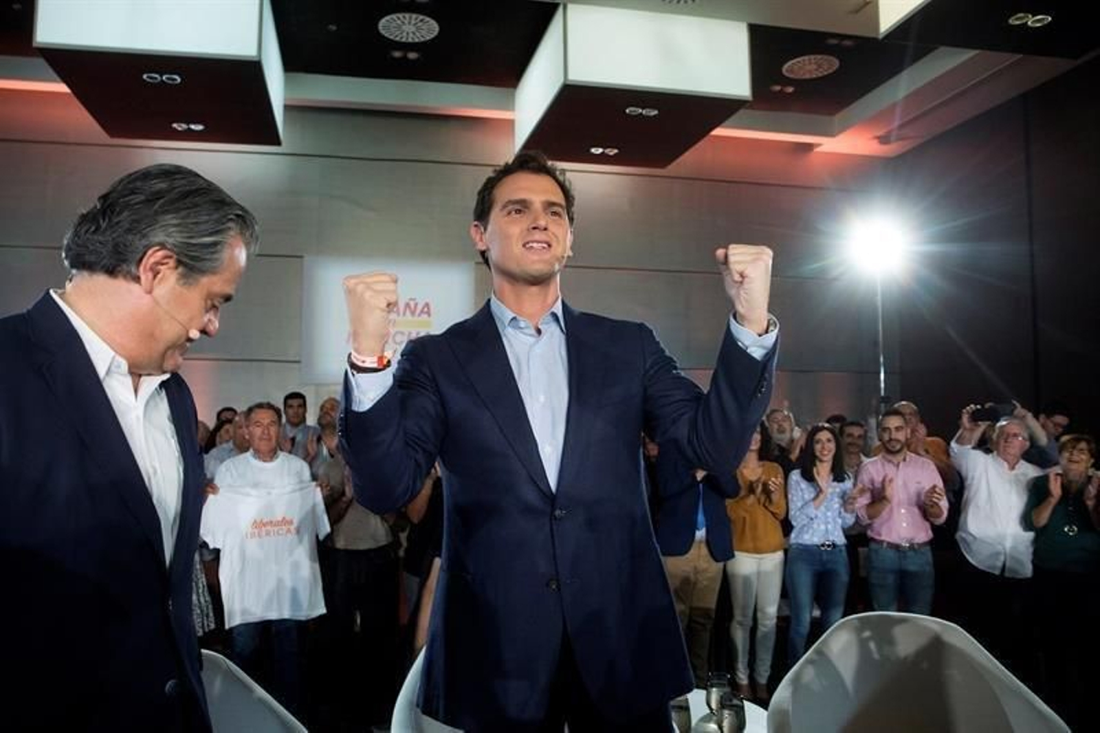 El presidente de Ciudadanos y candidato a la presidencia del Gobierno, Albert Rivera