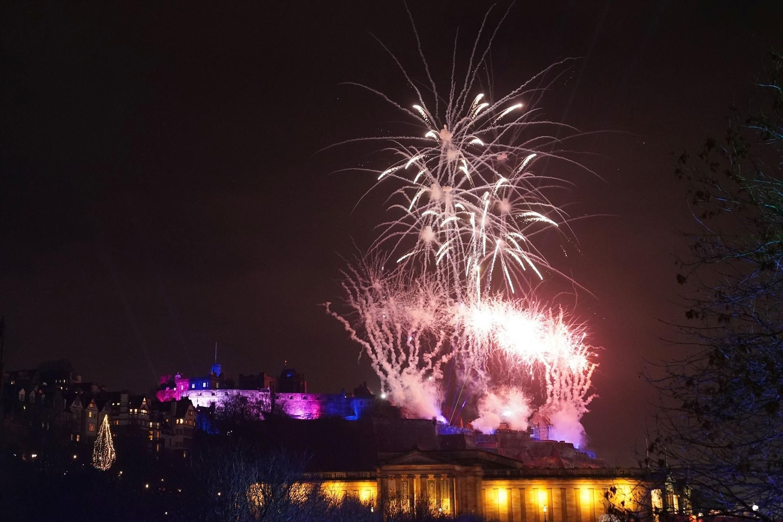 Entrada de año en Escocia