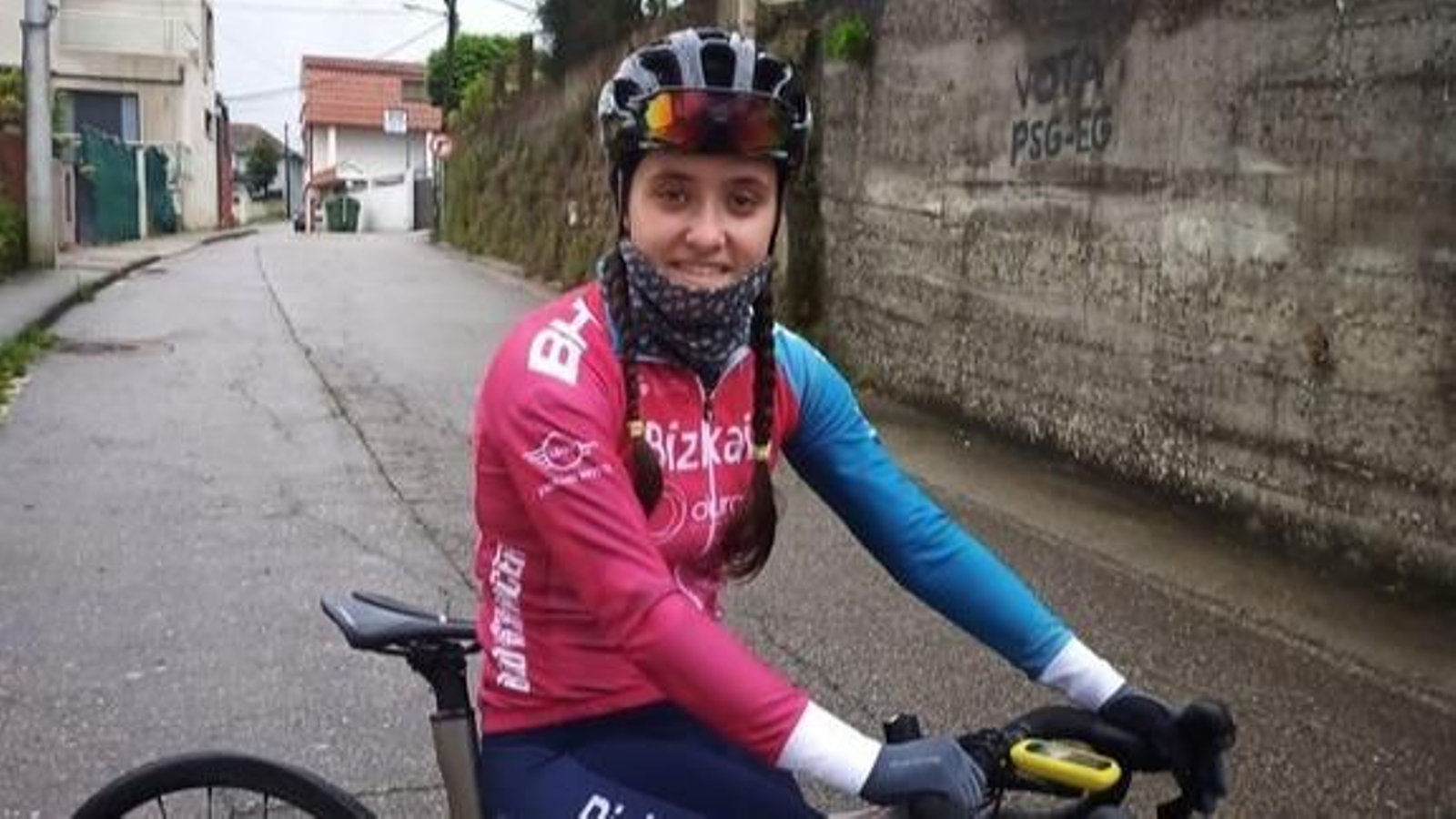 Sanmartín posa con la sonrisa de quien ha vuelto a disfrutar de su pasión tras siete semanas.