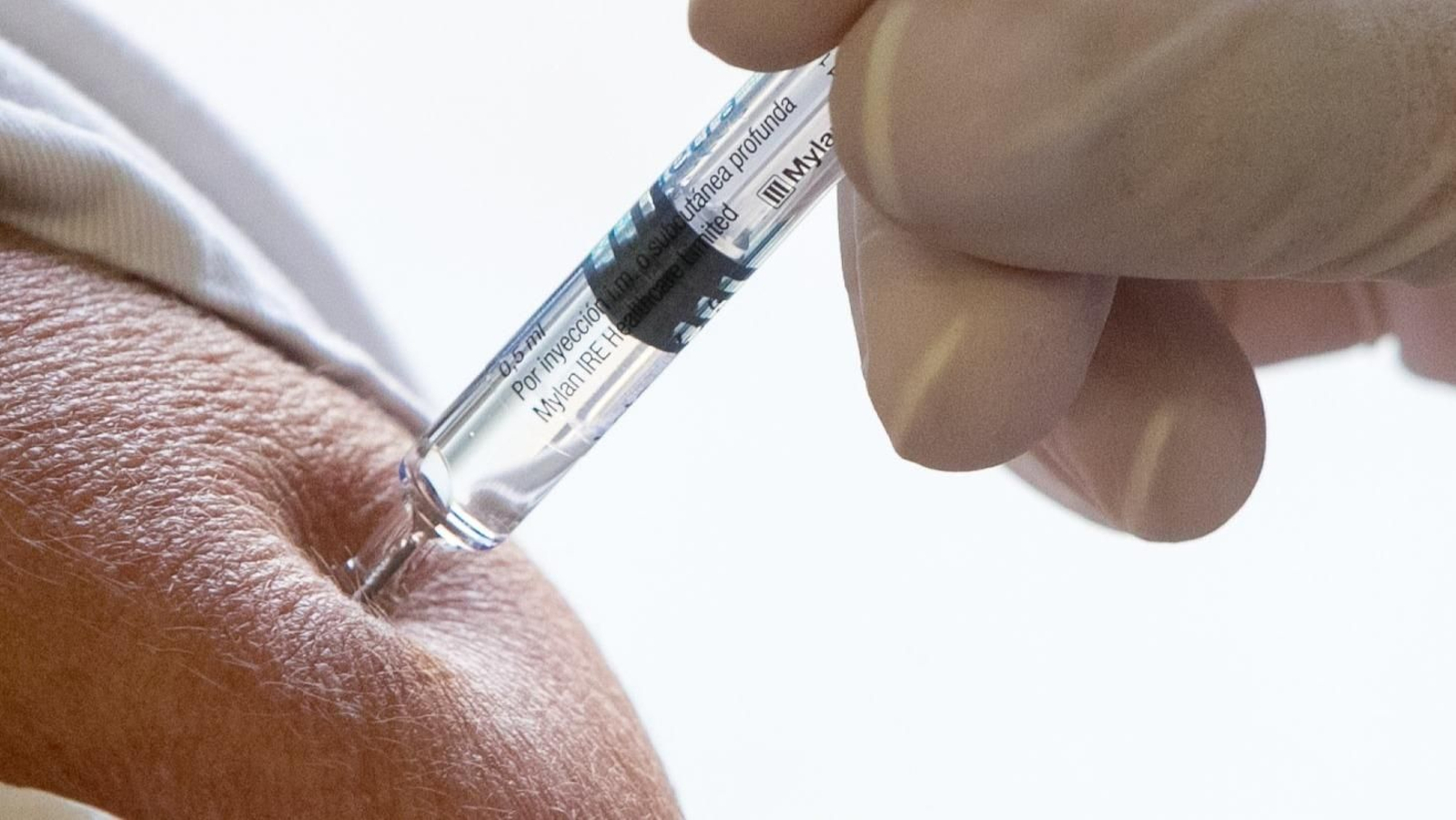 Imagen de archivo de una inyección.