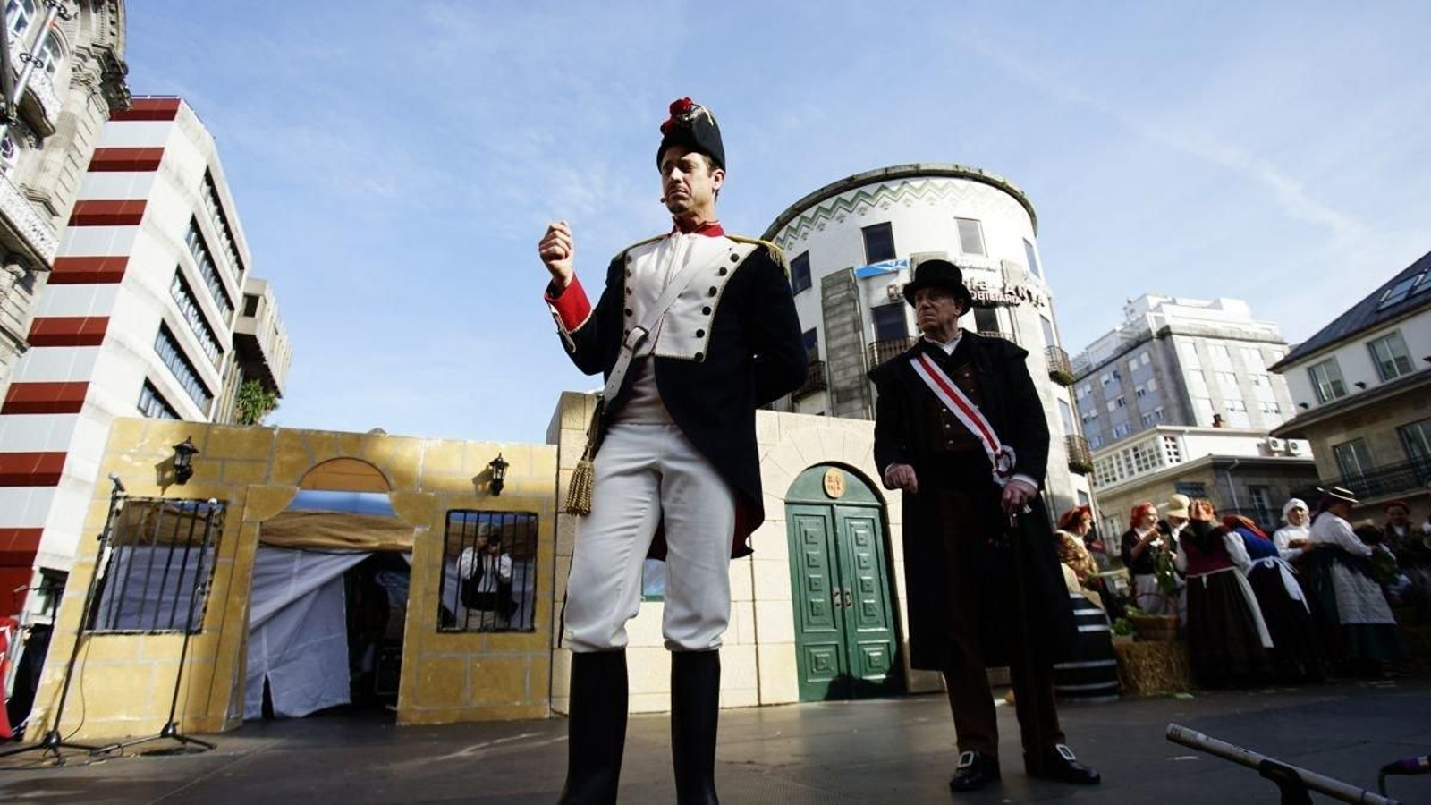 El comandante Chalot, interpretado por Alberto Casal durante la última Reconquista.