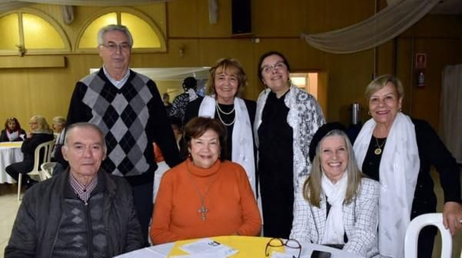 Imagen de la celebración en el Centro Cultural y Recreativo Alma Gallega