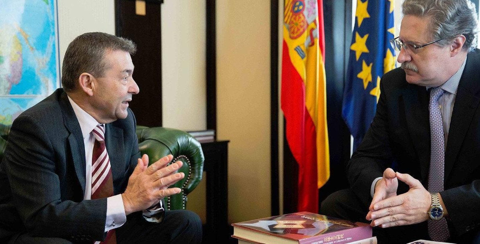 Paulino Rivero y Miguel Bauzá