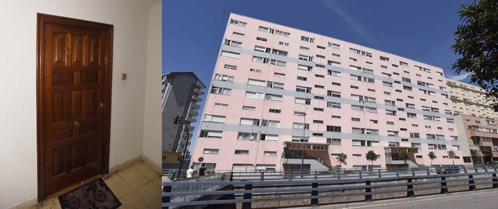 La casa de Travesía estuvo protegida por la Policía.