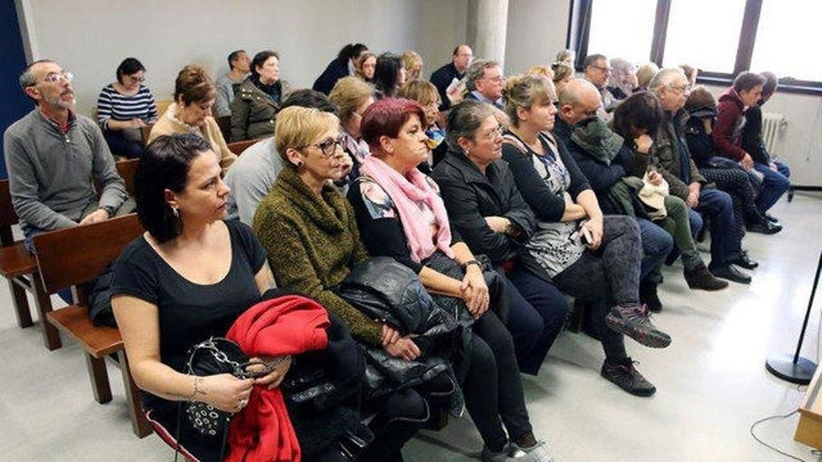 Imagen de la vista en Penal 2 contra comerciantes de A Pedra.