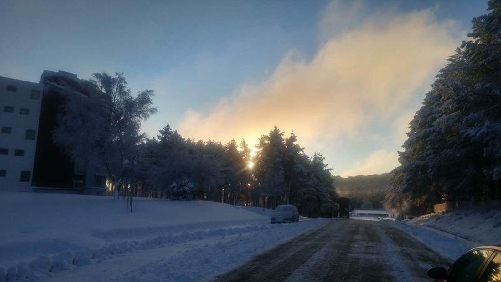 La nieve vuelve a Valdeorras