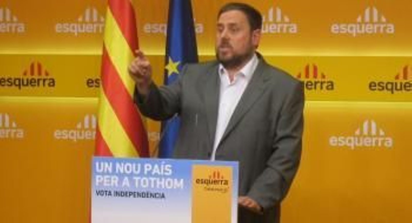 Oriol Junqueras, ERC.