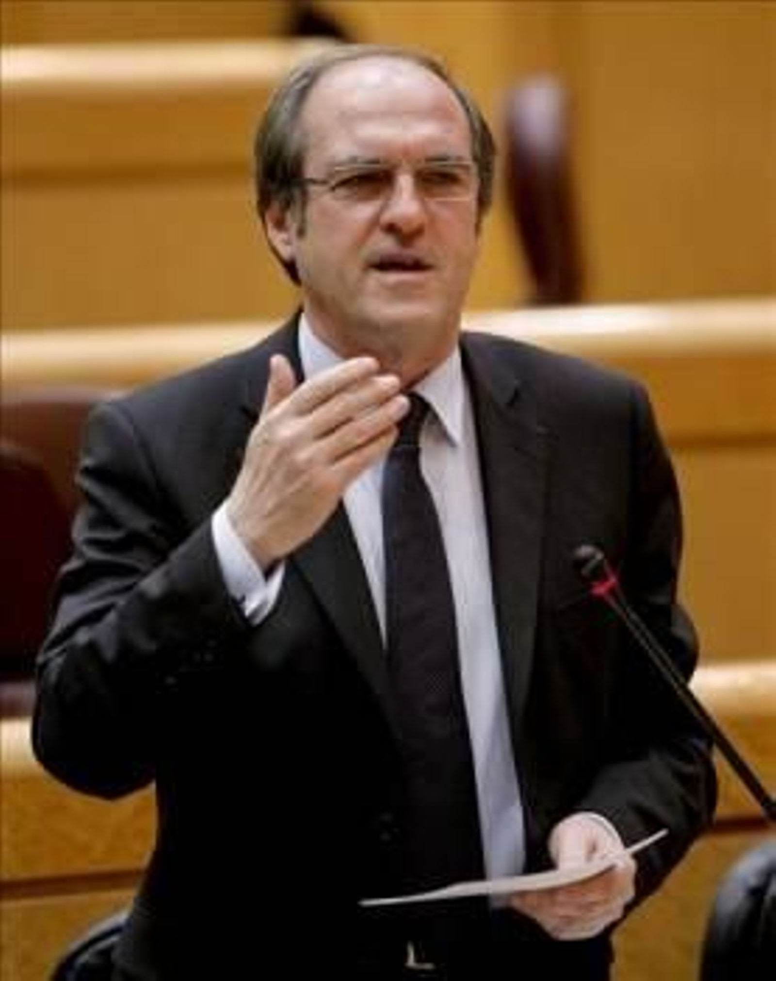 El ministro de Educación, Ángel Gabilondo. (Foto: EFE)