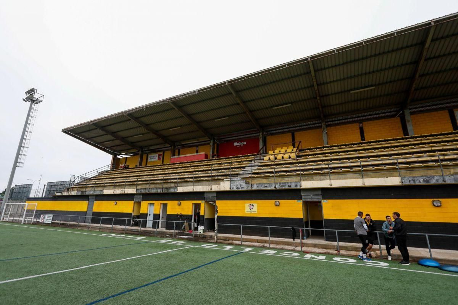 El Rápido de Bouzas regresó al Baltasar Pujales para entrenar.