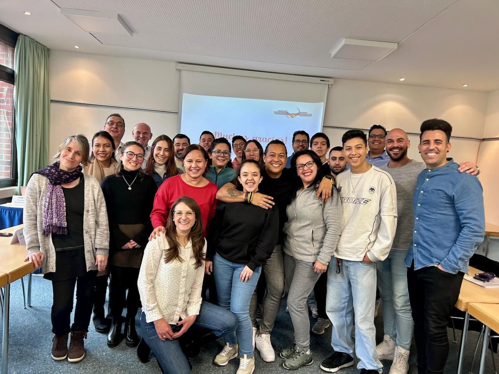 En la imagen los participantes en el seminario