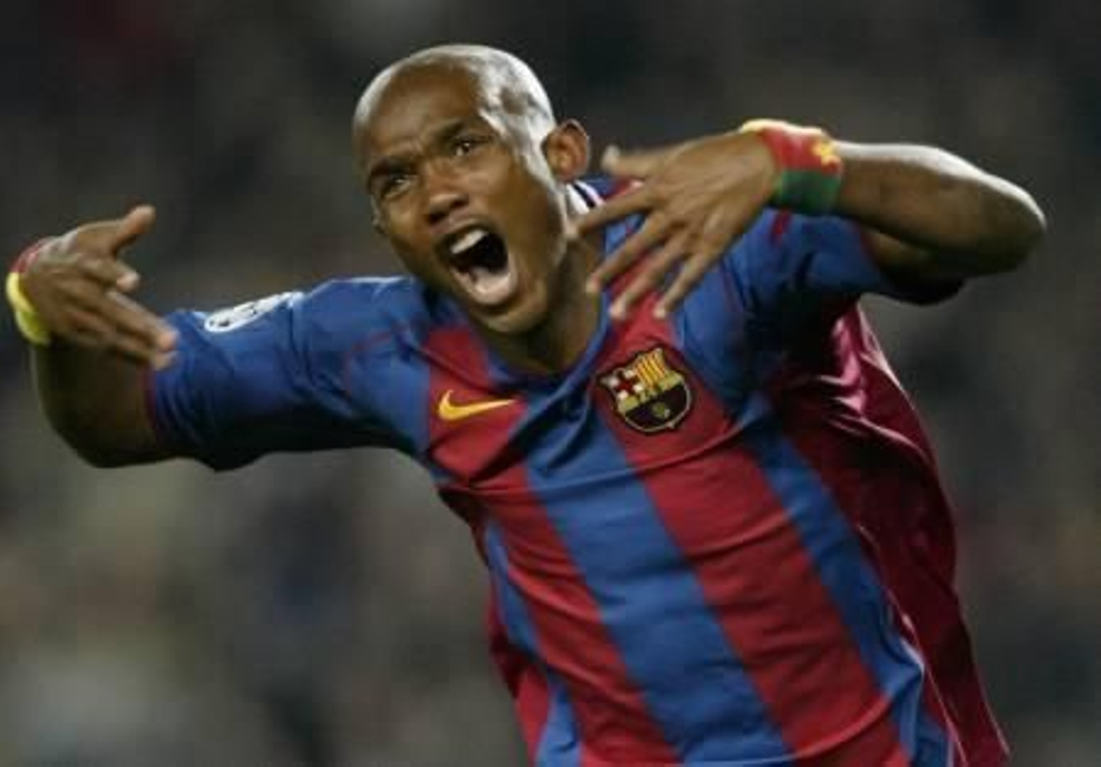 Samuel Eto' o, celebrando un gol. (Foto: Archivo)