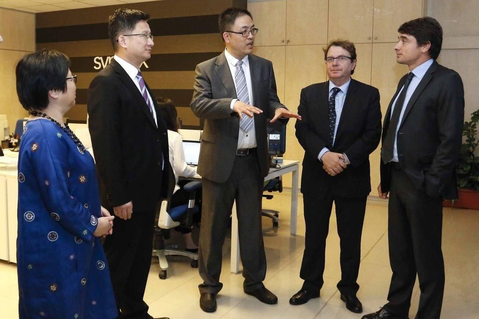 La compañía recibió a finales de septiembre la visita de una delegación china interesada en sus servicios.