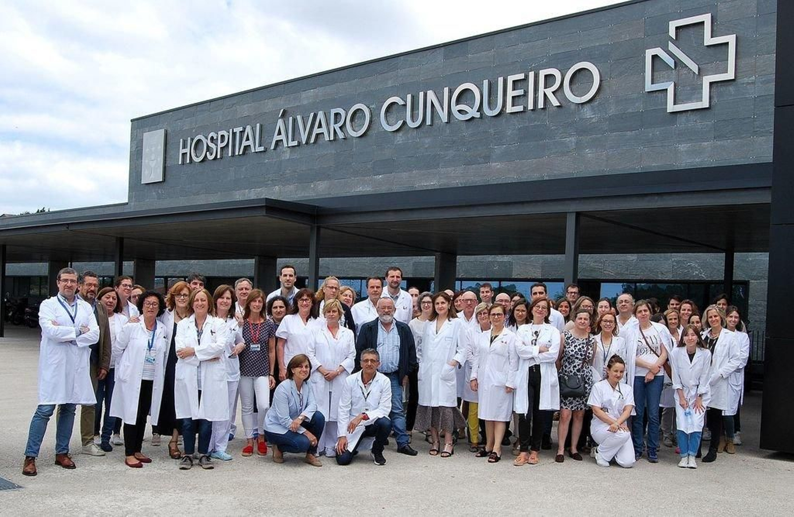 Los especialistas del área de Radiología, en el Hospital Álvaro Cunqueiro tras la integración de Galaria.
