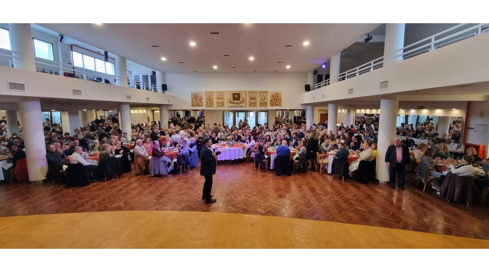 Imagen de la celebración del 71º aniversario del Centro Gallego de Mar del Plata