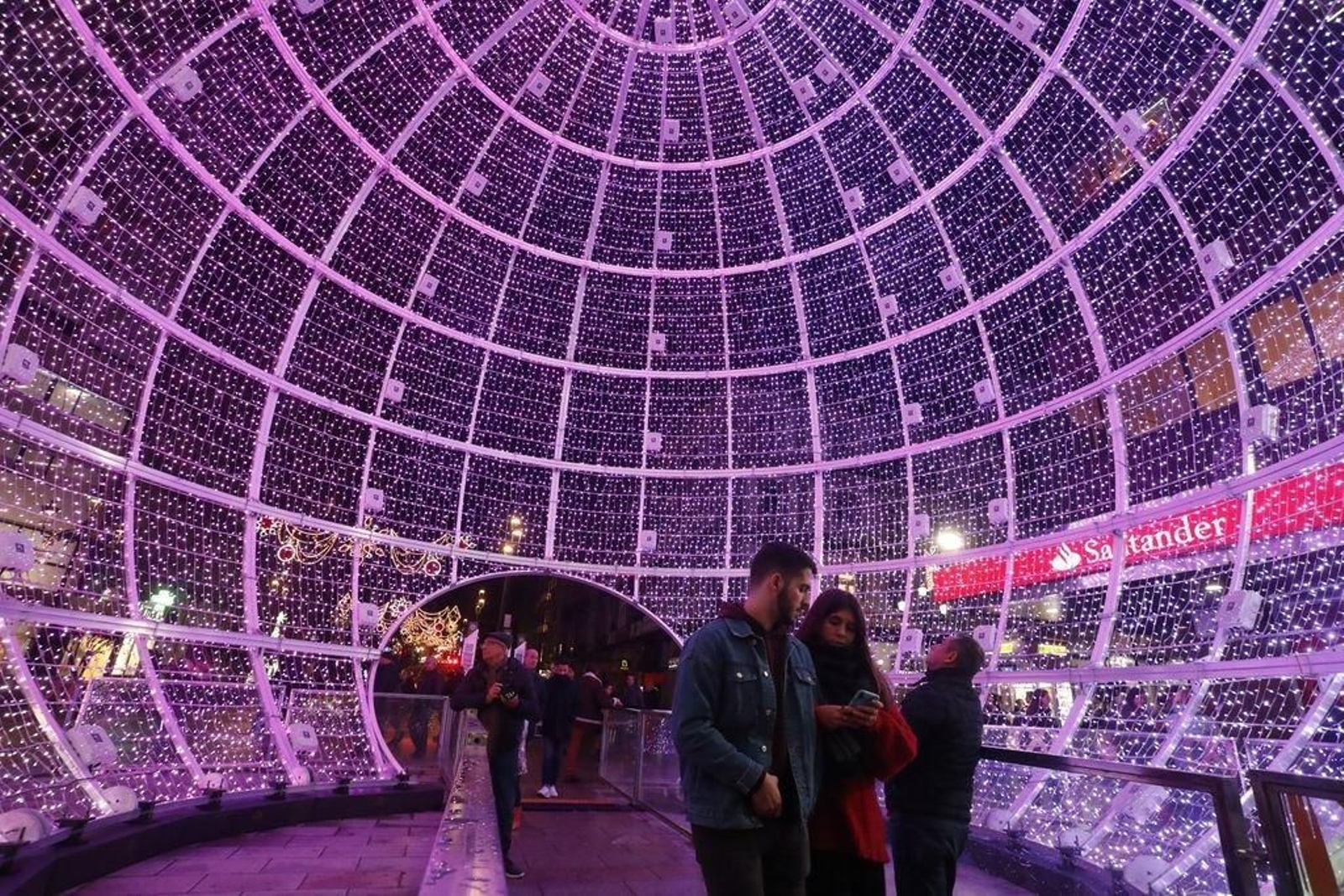 Las luces de Navidad en Vigo