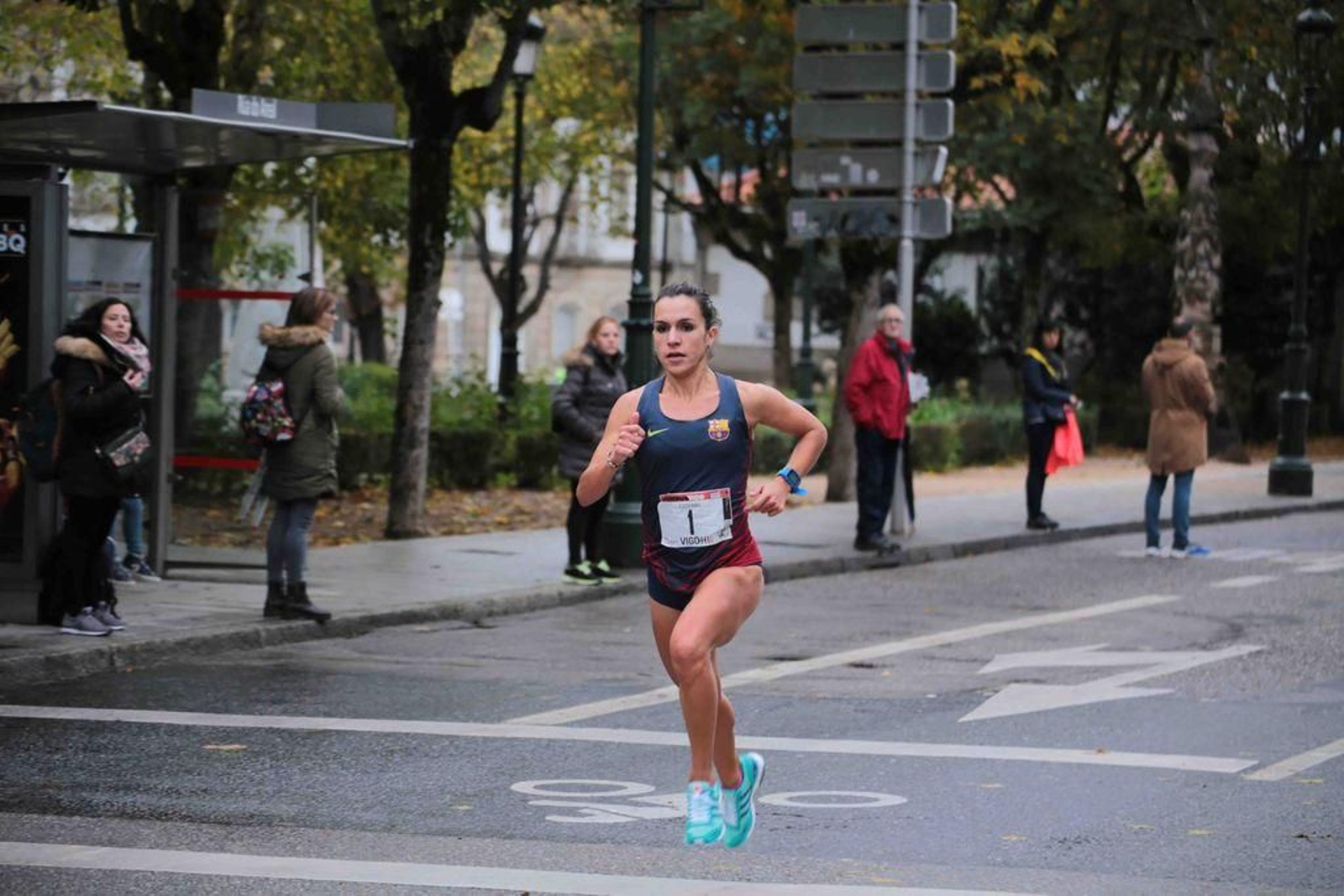 Ester Navarrete, ahora en las filas del FC Barcelona, peleará por el podio en la carrera de 3.000 metros.