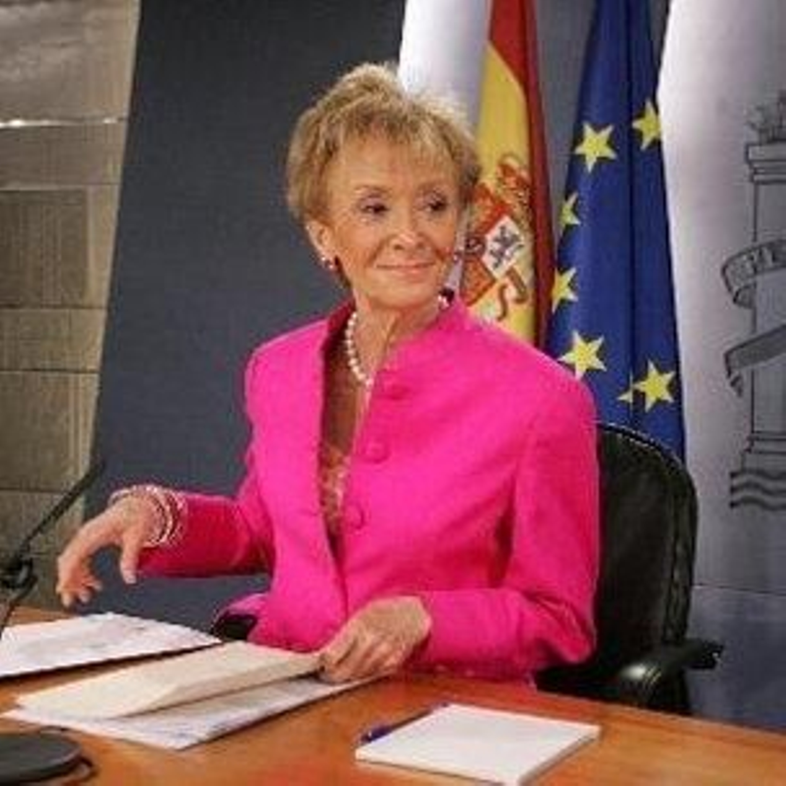 María Teresa Fernández de la Vega.