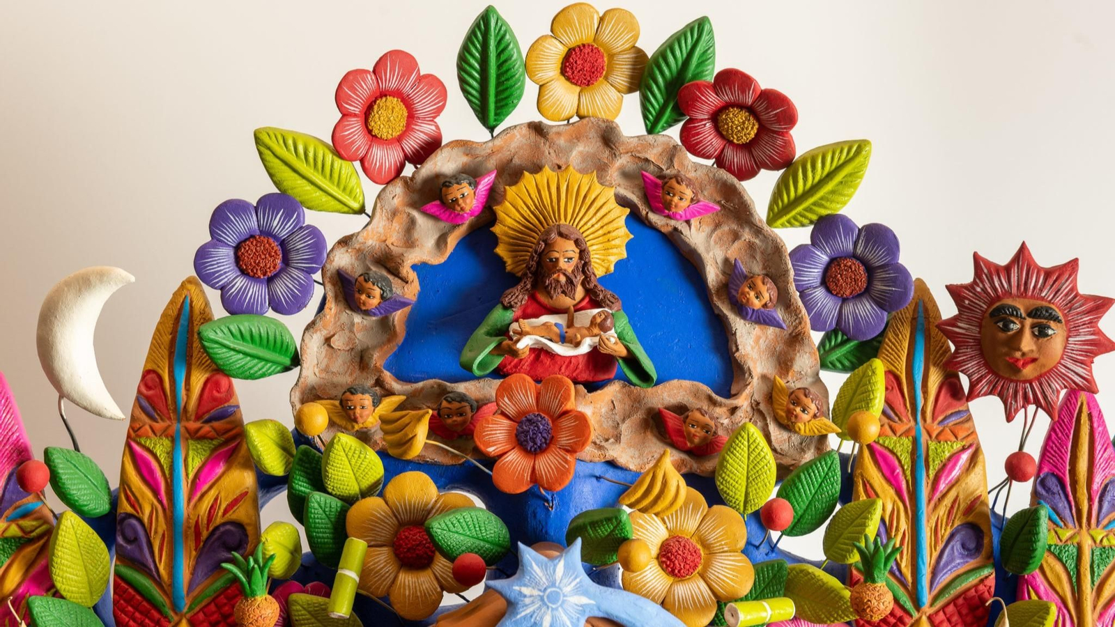 Imagen de uno de los nacimientos que se pueden ver en la Casa de México.