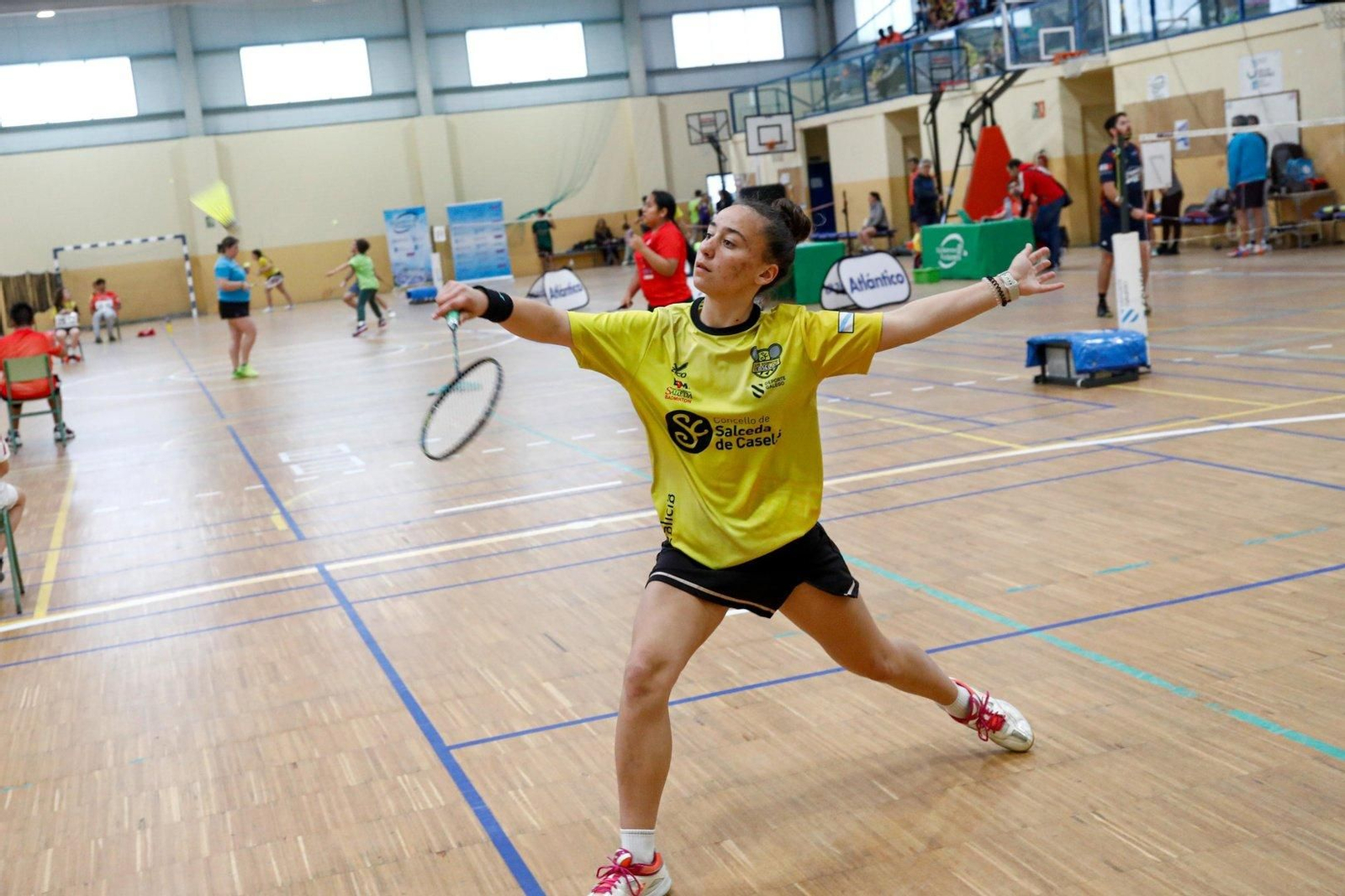 +Deporte bádminton en Ponteareas // Foto J. Santomé