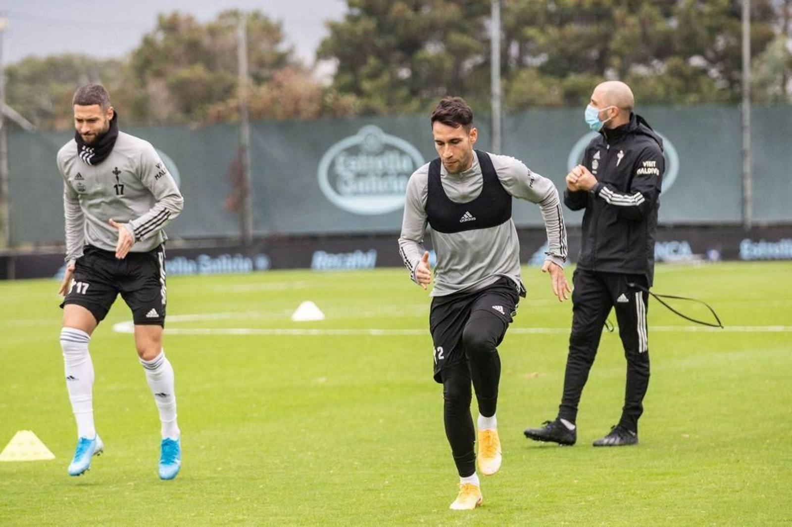 David Juncá sufrió una nueva luxación en su hombro derecho, reducida en el mismo campo.