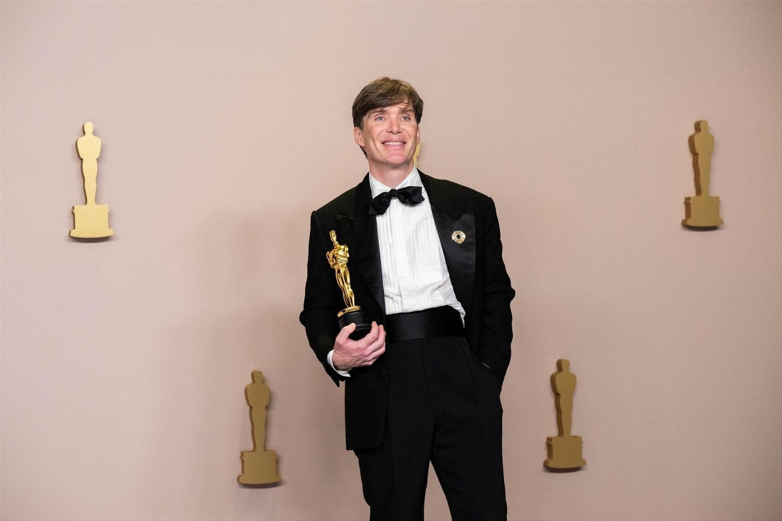 Cillian Murphy, ganador del premio a Mejor Actor por 'Oppenheimer'. // EP