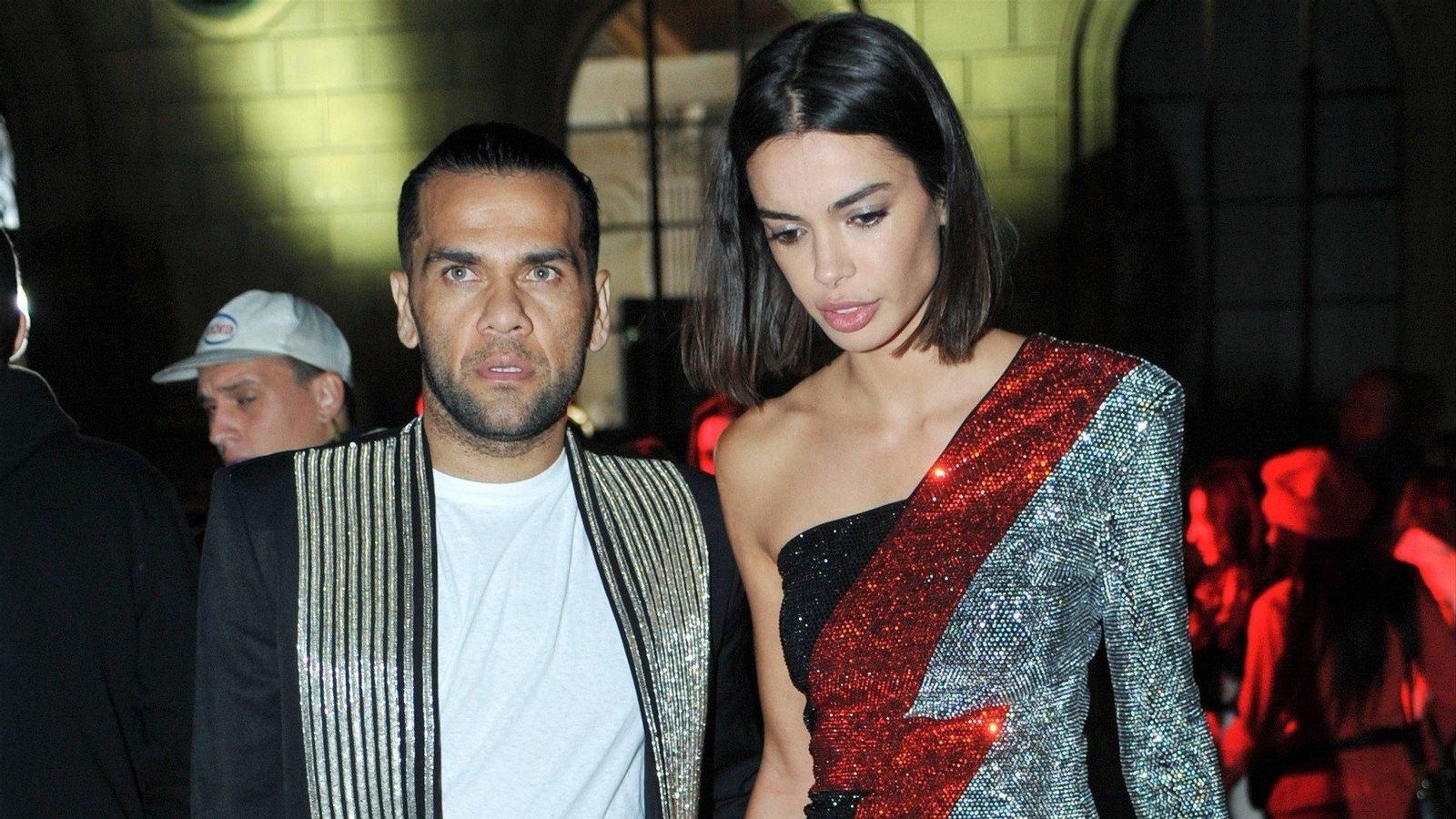 Joana Sanz y Dani Alves en una imagen de archivo. // Europa Press