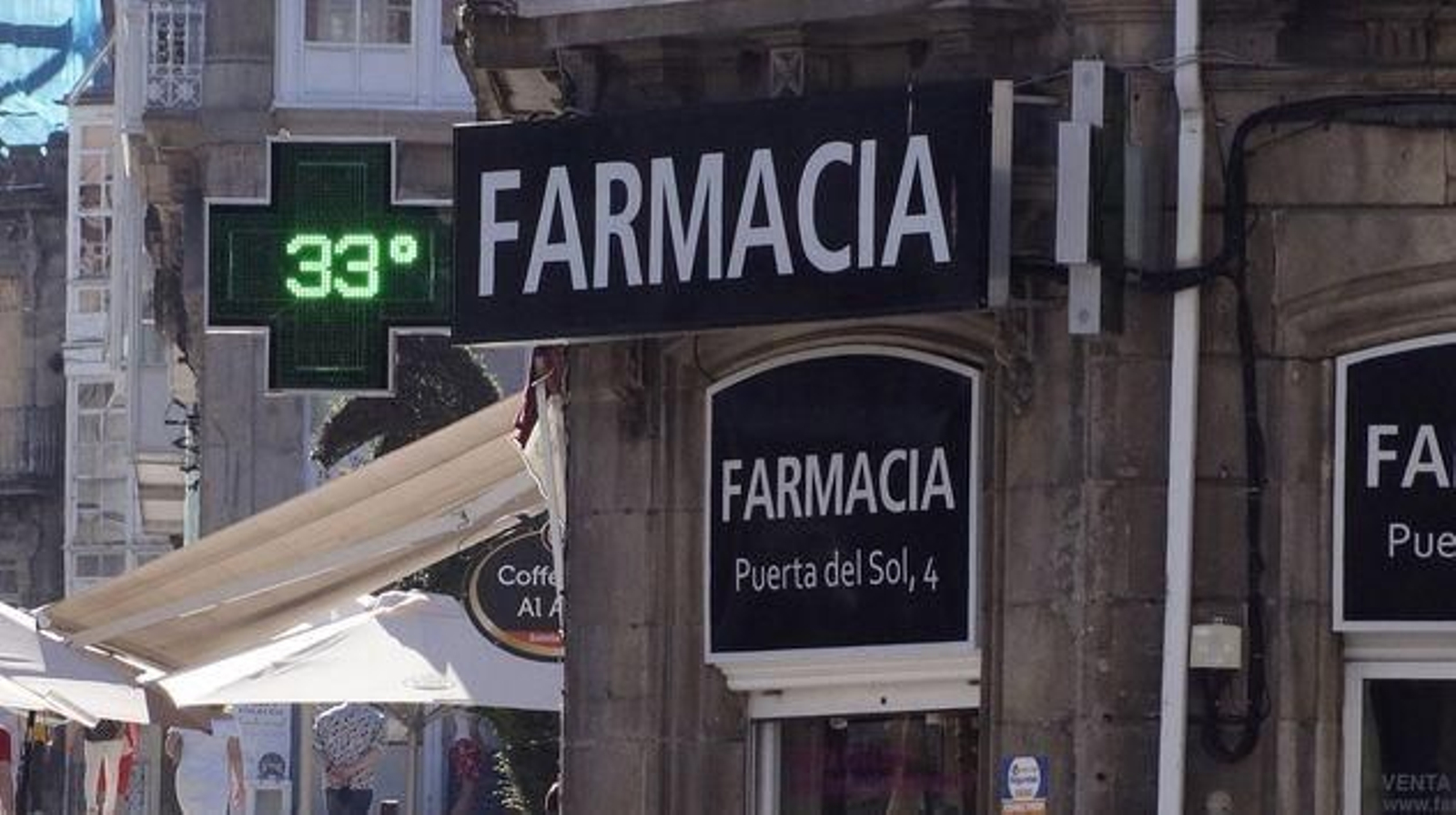 Los termómetros  disparados a pleno sol