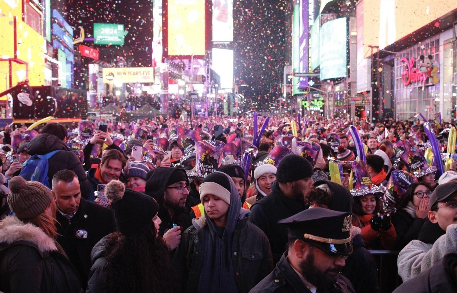 Año Nuevo en Times Square (New York)