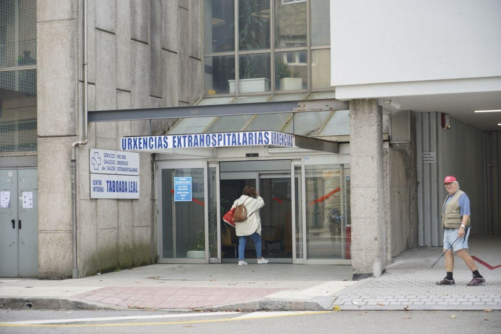 Entrada del PAC de Vigo.