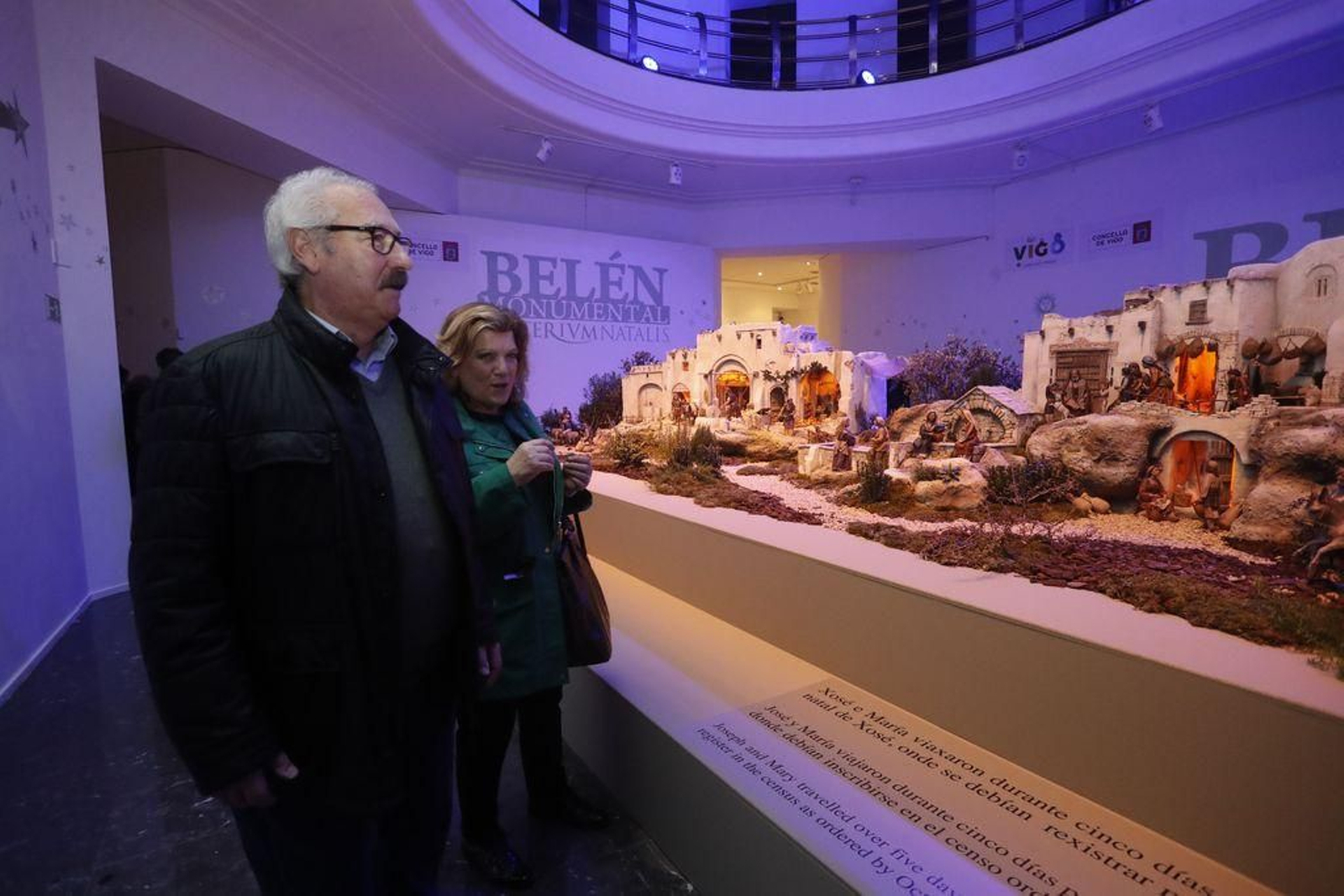 Miles de personas pasaron el año pasado a ver el Belén.