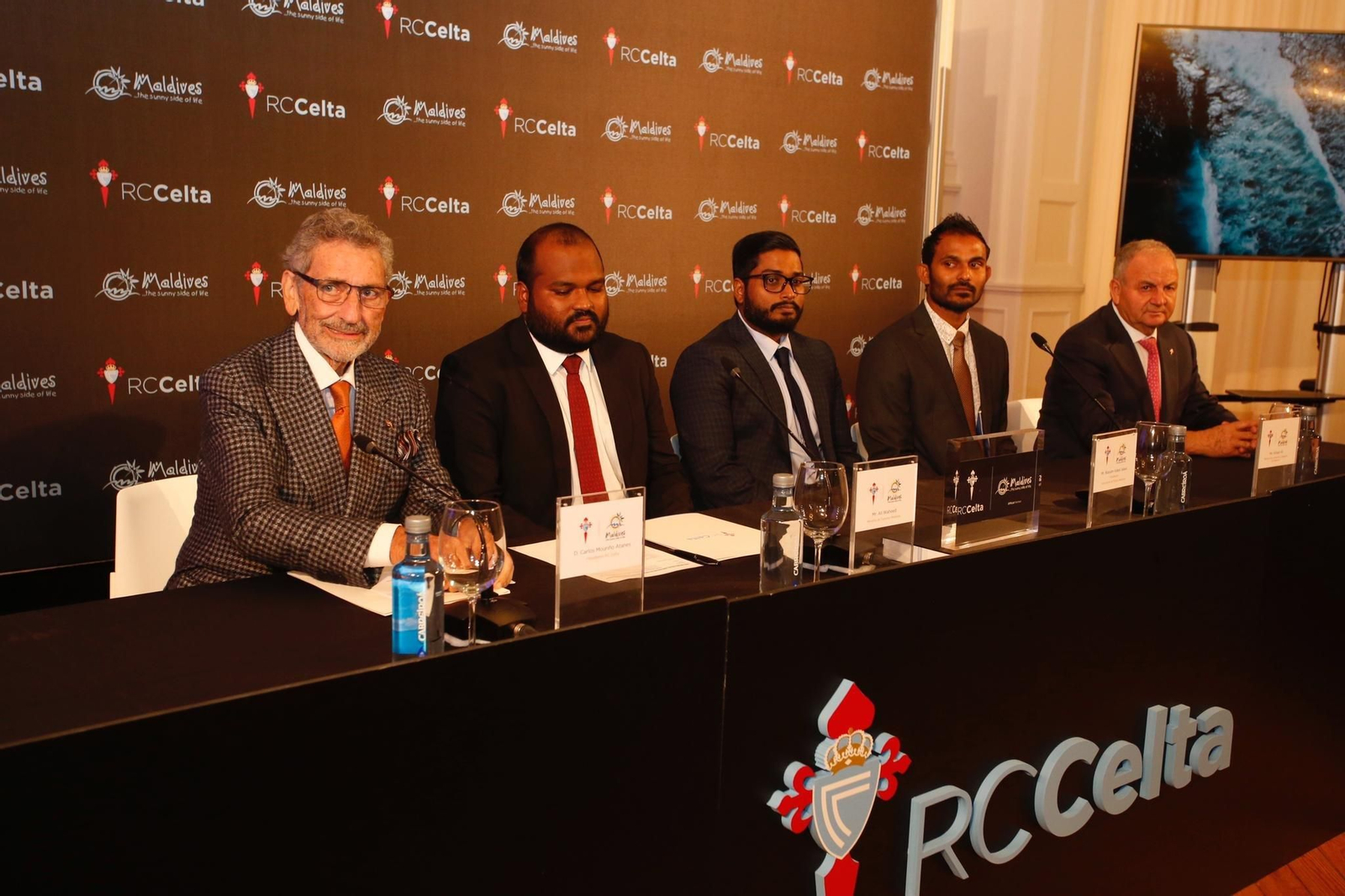 El presidente del Celta Carlos Mouriño // JV Landín