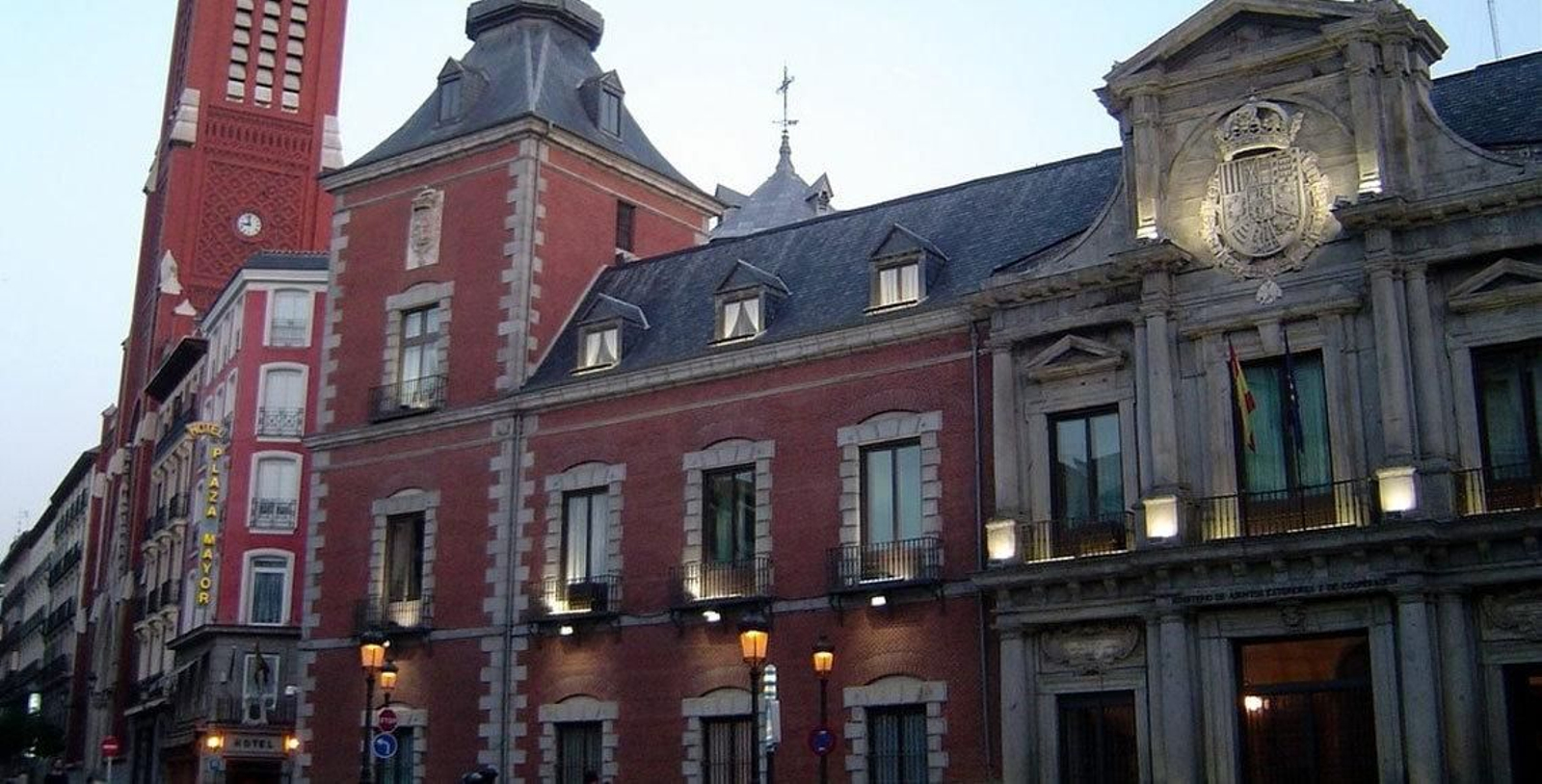 Sede del Ministerio de Exteriores, en Madrid.