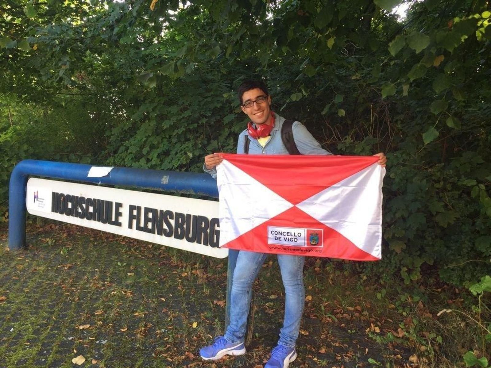 Jesús, el primer día en el Campus.
