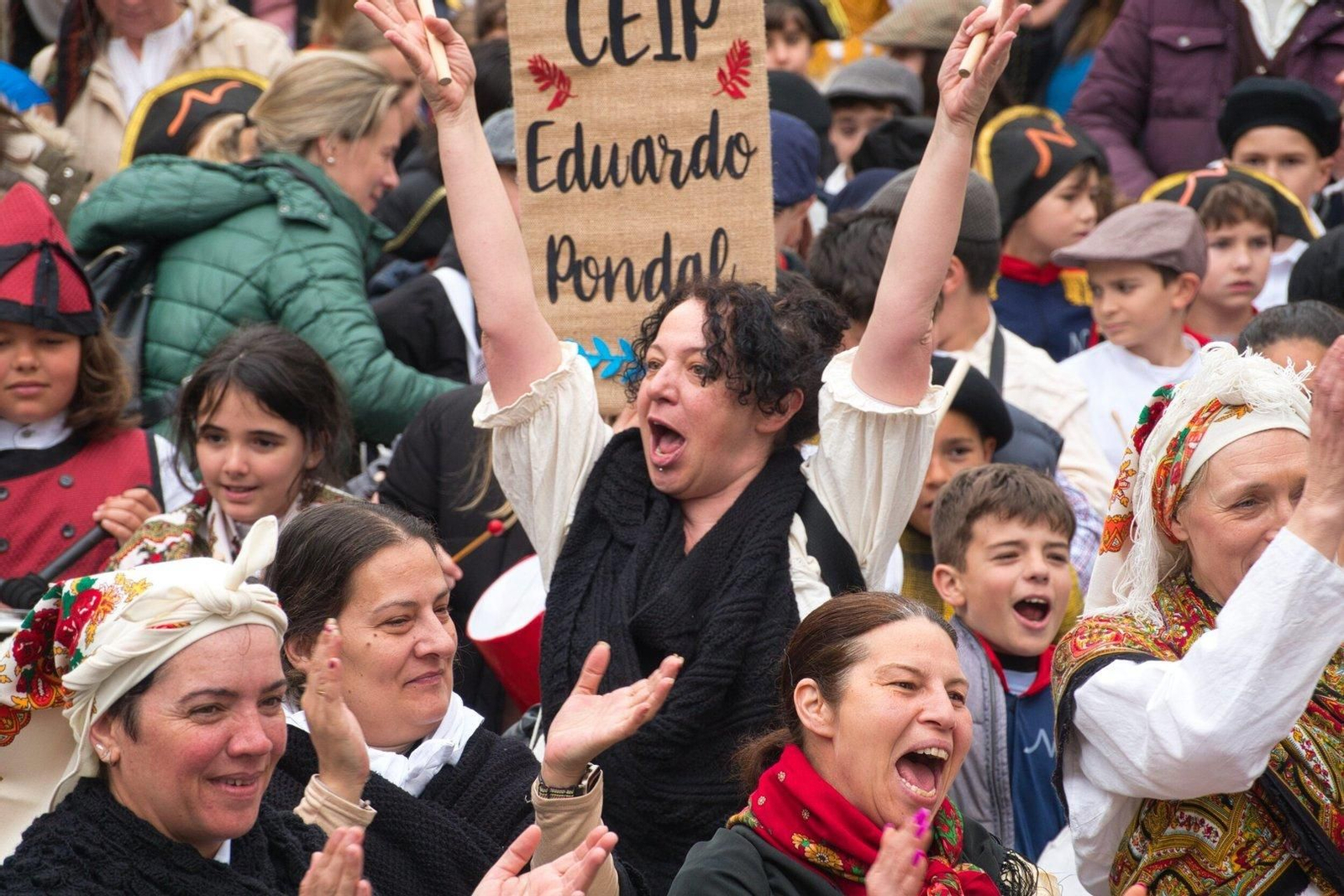 Celebración de la Reconquistiña en Vigo.