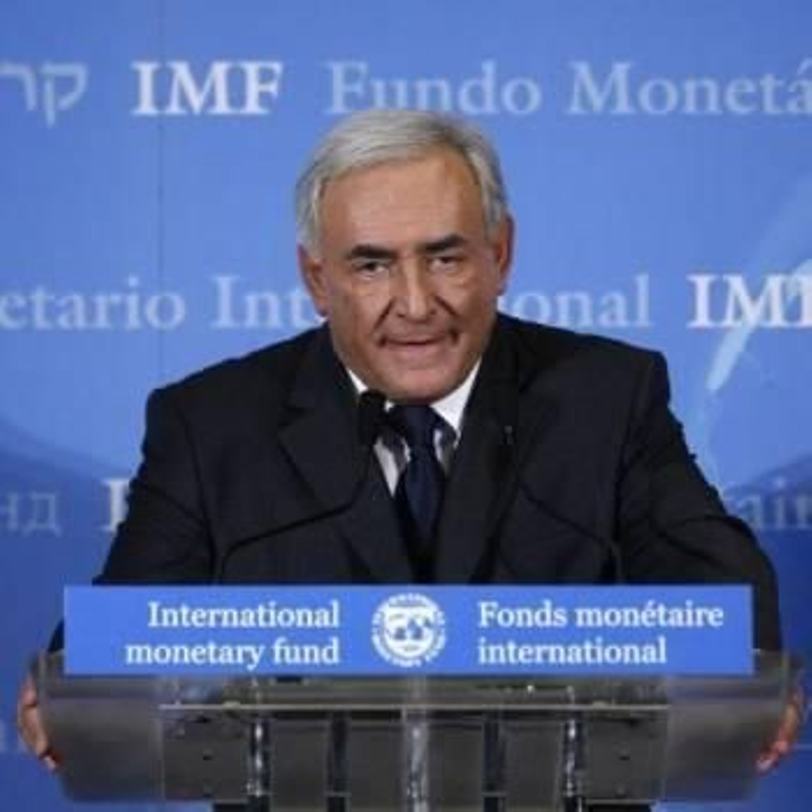 El director gerente del Fondo Monetario Internacional (FMI), Dominique Strauss-Kahn.