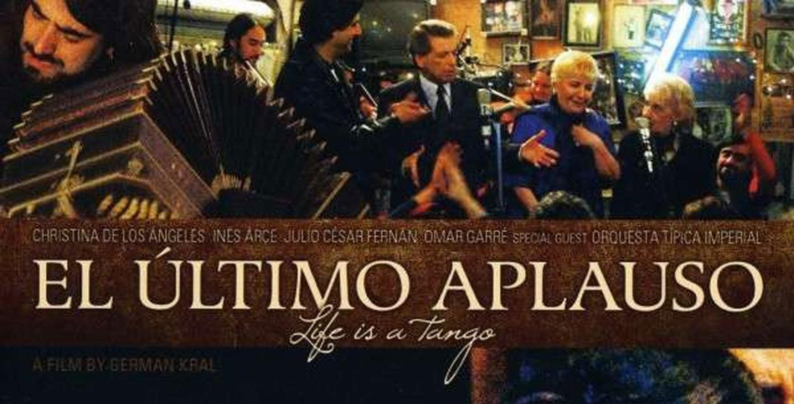 Cartel de "El último aplauso".