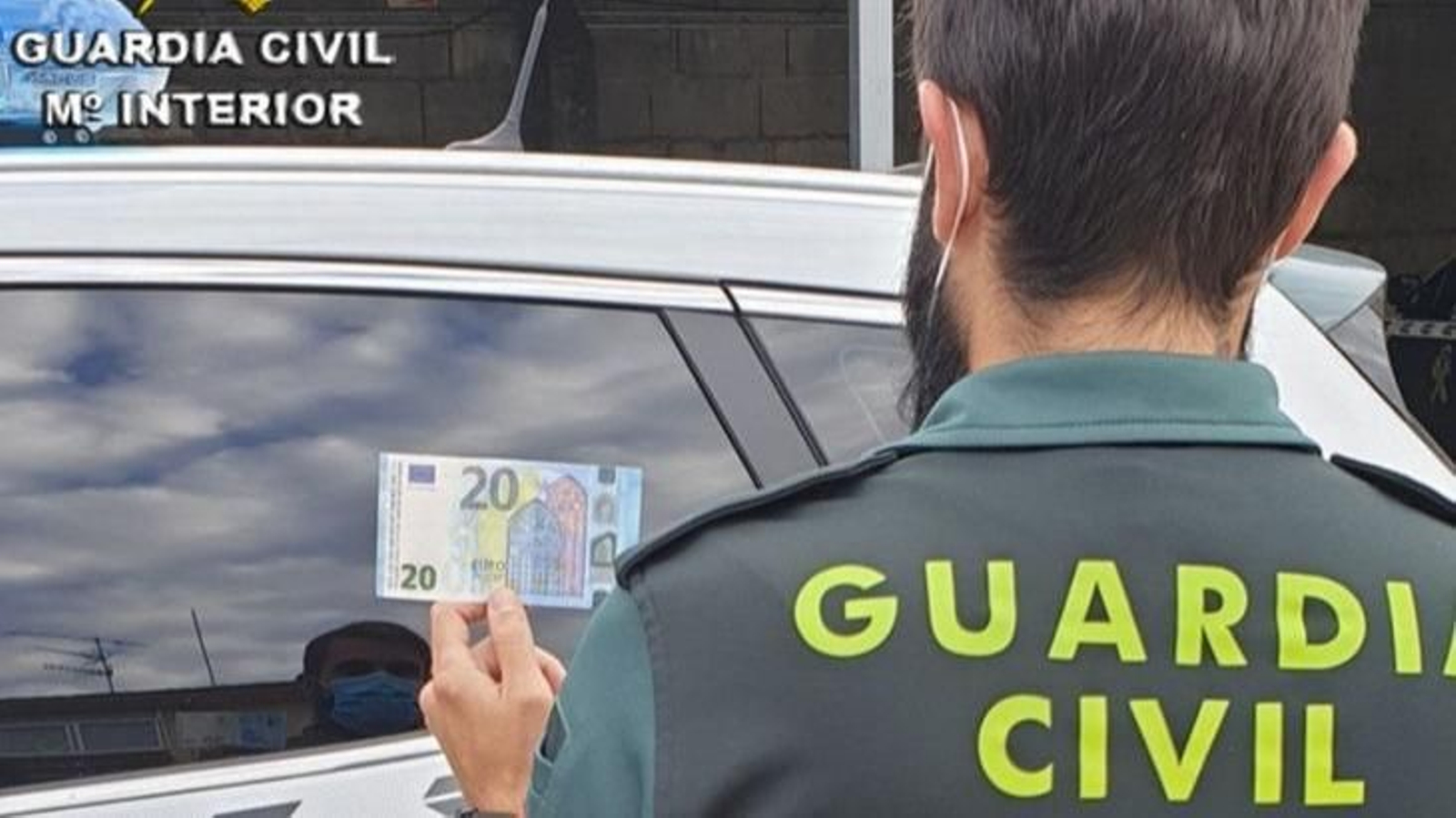 Los sospechosos utilizaban siempre billetes de 20 euros.