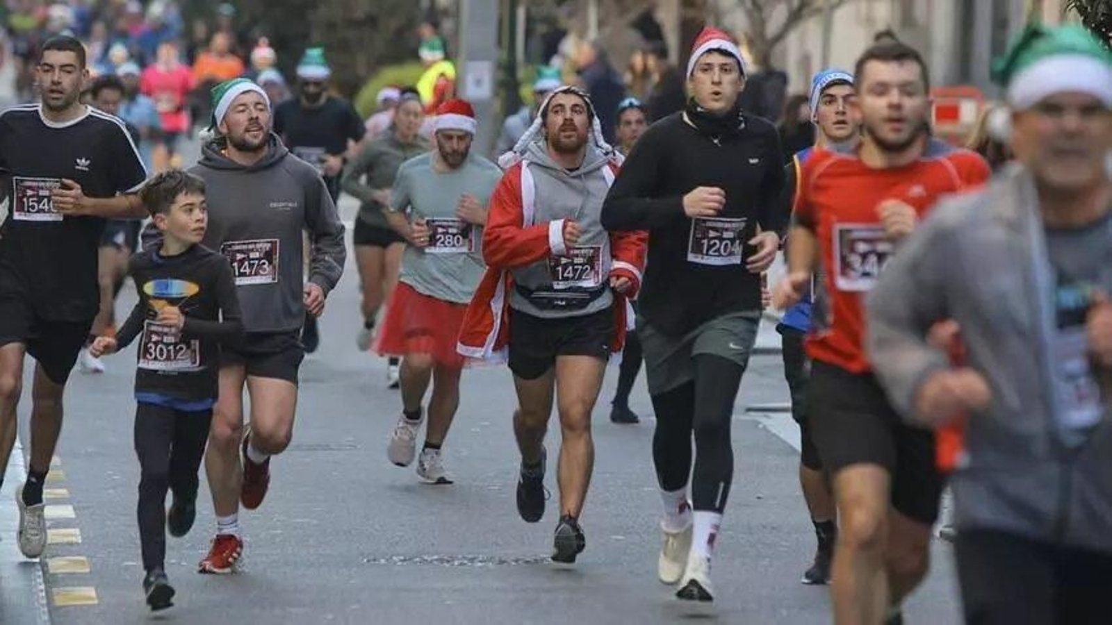 Galería | Vigo corre la San Silvestre 2024 entre multitud de disfraces