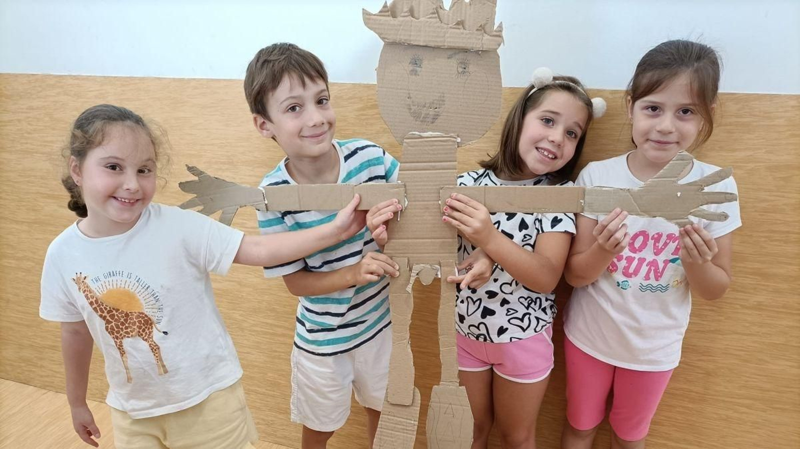 Alumnos del CEIP Virxe do Rocío.