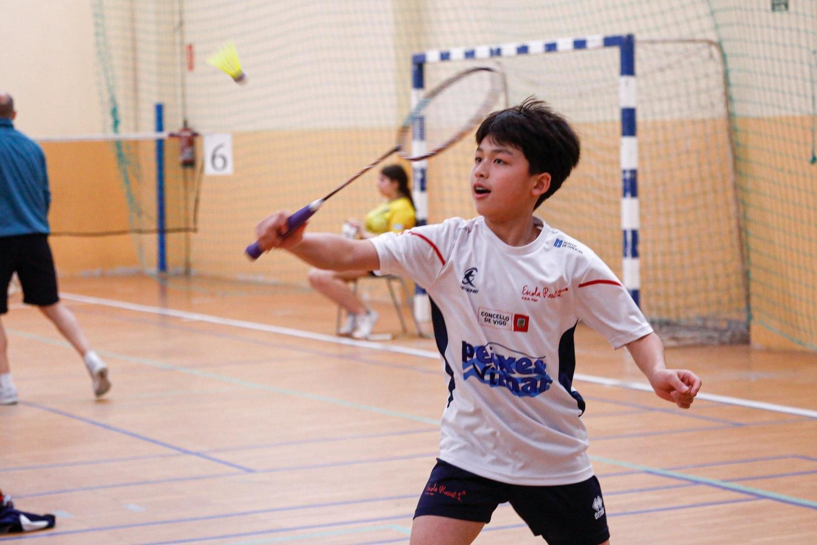 +Deporte Atlántico de bádminton en Ponteareas.