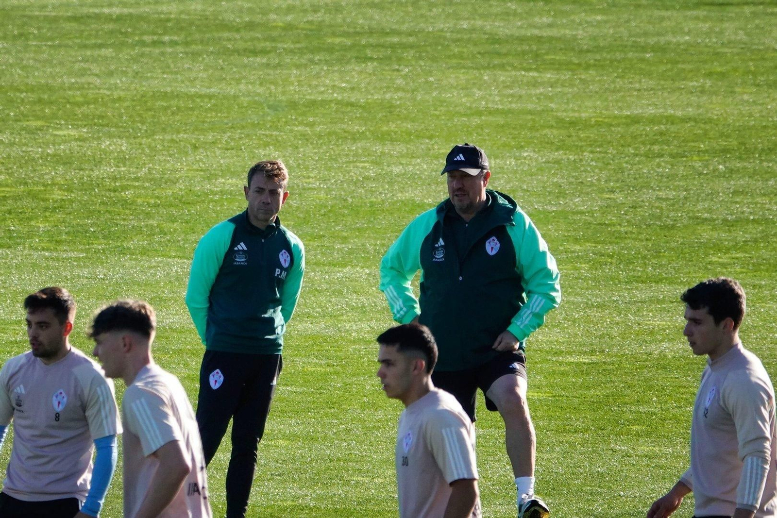 Entrenamiento Celta en Cidade deportiva en Mos. // Vicente Alonso